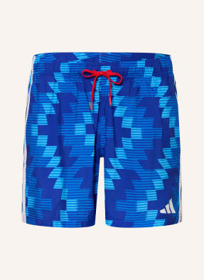 Adidas Plavky Football-Inspired Graphic 5inch modrá / tmavě modrá / bílá