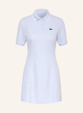 Lacoste Piqué-Polokleid blau