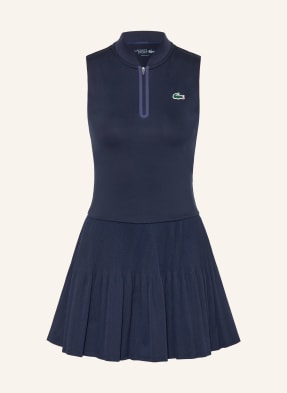 Lacoste Tenniskleid Mit Plissees blau