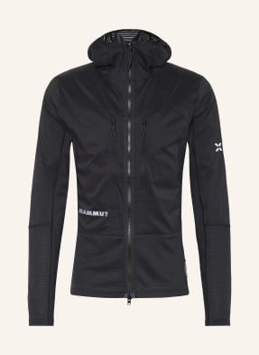 Mammut Hybridní Bunda Eiger Nordwand Z Materiálu Flex Air Hybrid černá / bílá