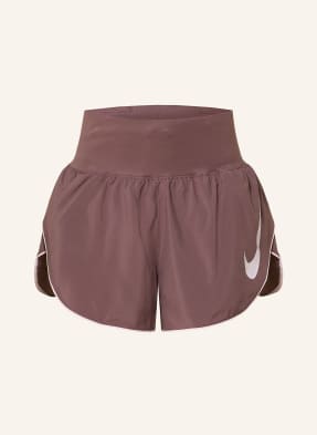 Nike 2-In-1-Laufshorts rot