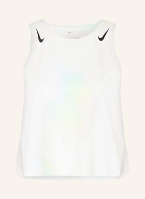 Nike Lauftop Aeroswift weiss