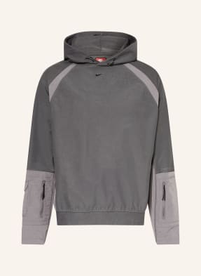 Nike Oversized-Hoodie Tech grau