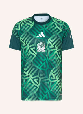 Adidas Rozcvičovací Dres Mexiko 26 Domácí zelená / tmavě zelená / bílá