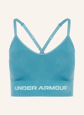 Under Armour Sportovní Podprsenka Ua Vanish Seamless Low tyrkysová
