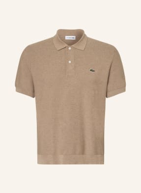 Lacoste Strick-Poloshirt Classic Fit beige