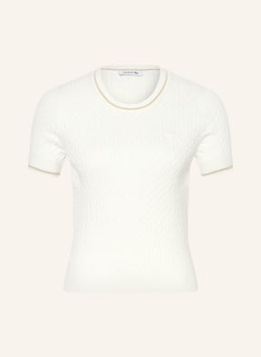 Lacoste Strickshirt weiss