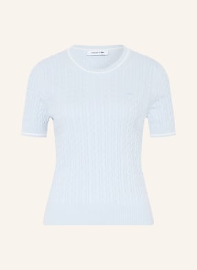 Lacoste Strickshirt blau