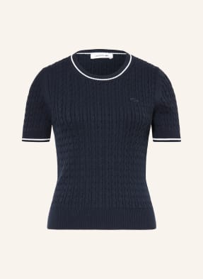 Lacoste Strickshirt blau