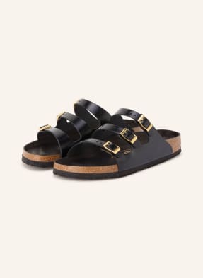 Birkenstock Pantofle Florida černá / zlatá