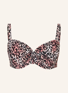 Cyell Bikiny S Kosticemi Cheetah Chic hnědá / krémová / černá