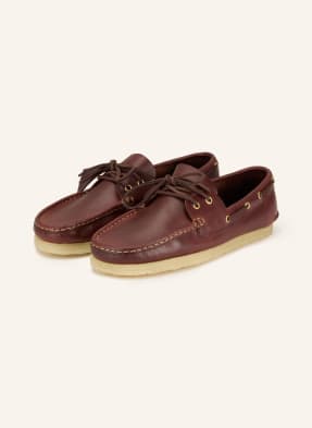 Clarks Originals Lodní Boty Godney hnědá