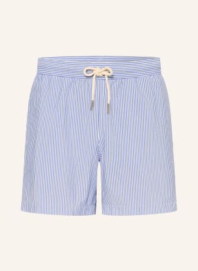 Orlebar Brown Plavky Boxer modrá / bílá