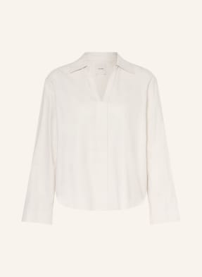 Calvin Klein Blusenshirt Mit Leinen weiss