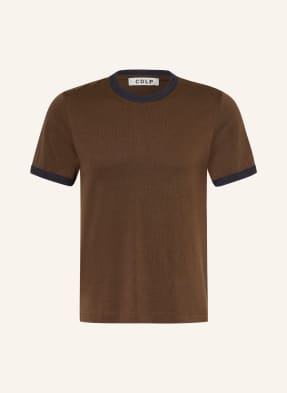 Cdlp Tričko khaki / modrá