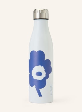 Marimekko Termoska bílá / stříbrná / tmavě modrá