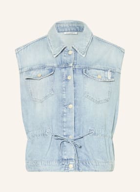 Marc O'polo Denim Džínová Vesta tmavě modrá