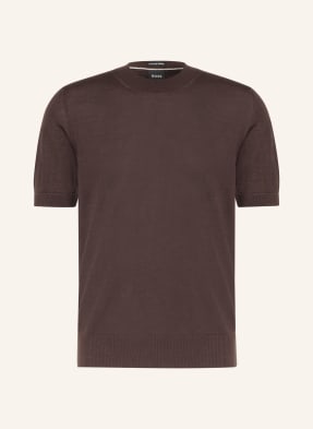 Boss Strickshirt Umauro braun