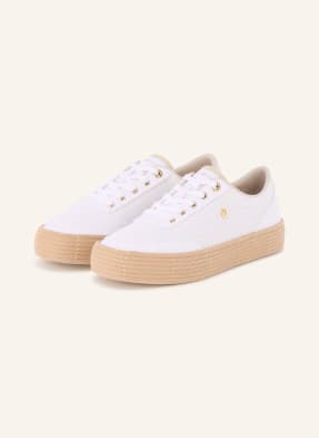 Tommy Hilfiger Plateau-Sneaker weiss