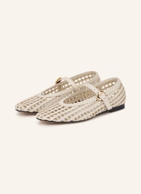 Tommy Hilfiger Mary-Jane-Ballerinas weiss