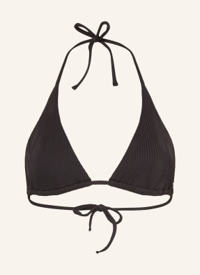 Hugo Trojúhelníkový Bikini Top Tropi černá