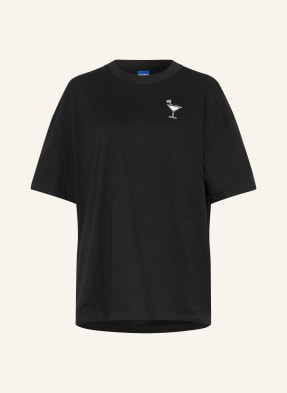 Hugo Oversized-Shirt schwarz