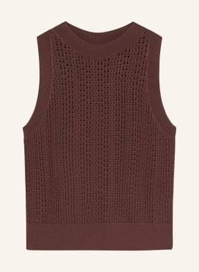Boss Stricktop Fassia braun