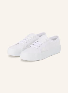 Superga Tenisky 2740 Flower Sangallo bílá