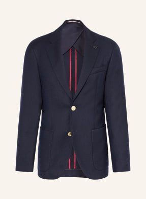 Tommy Hilfiger Sako Piqué, Extra Úzký Střih tmavě modrá / zlatá