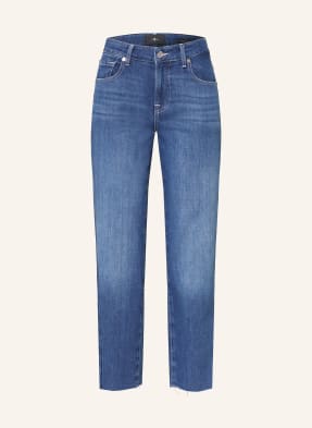 7 For All Mankind Straight Jeans Calie blau