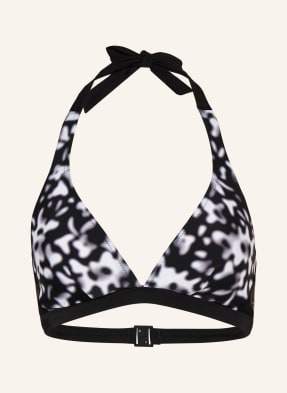 Fire Ice Bikiny S Vázáním Za Krkem jasmin2 černá / šedá / bílá