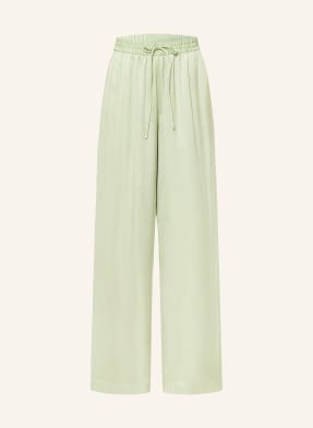 Boss Satinhose Talia gruen