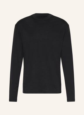Super.Natural Dlouhé Rukávy Casual S Merino Vlnou černá