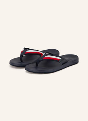 Tommy Hilfiger Zehentrenner blau