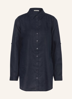 Lilienfels Hemdbluse Aus Leinen blau
