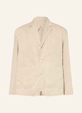 Jacquemus Přeplášť La Veste Pastro Z Lnu béžová