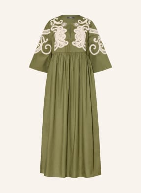 Weekend Max Mara Šaty Tilde S 3/4 Rukávy khaki / režná