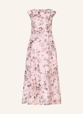 S Max Mara Šaty Peonie světle růžová / černošedá / tmavě modrá