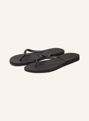 Havaianas Prstové Sandály Slim černá