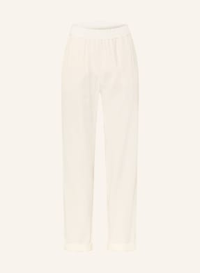 Marc Cain Hose Rhodos Mit Leinen weiss