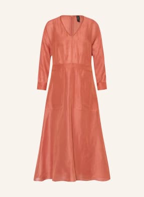 Marc Cain Leinenkleid Mit 3/4-Arm rot