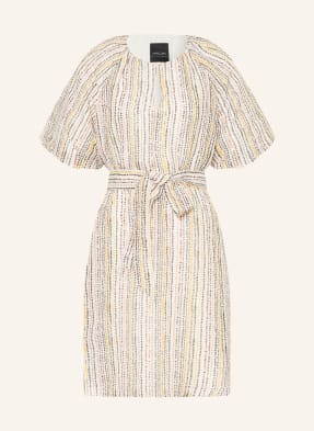 Marc Cain Kleid Mit Seide Und Leinen weiss