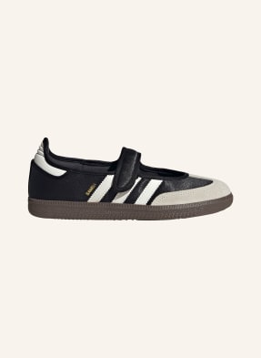 Adidas Originals Mary-Jane-Ballerinas Samba Jane schwarz