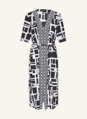 Charmline Kaftan Graphic Frame černá / bílá