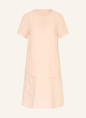 Oui Leinenkleid orange