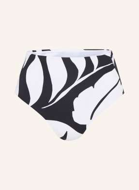 Max Mara Beachwear Bikiny S Vysokým Pasem Stilla černá / bílá