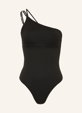 Max Mara Beachwear Jednoramenné Plavky Bchcappa černá