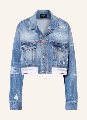 dsquared2 Džínová Bunda 470 navy blue
