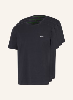 Boss 3er-Pack T-Shirts blau
