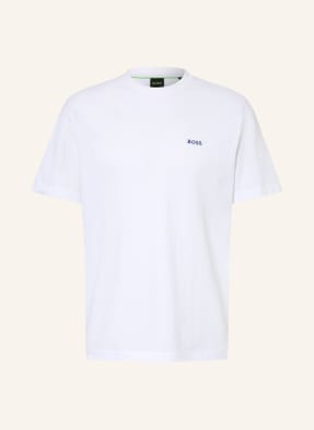 Boss T-Shirt Member Aus Mesh weiss